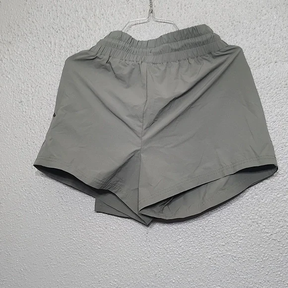 Avalanche Gray/Green Athletic Shorts/ Skort - Picture 5 of 8